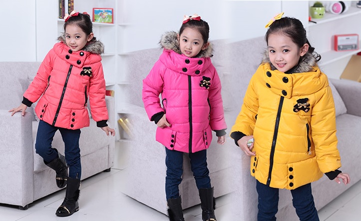 Bộ sưu tập áo khoác cho bé gái xinh đẹp dễ thương mùa thu đông 2014