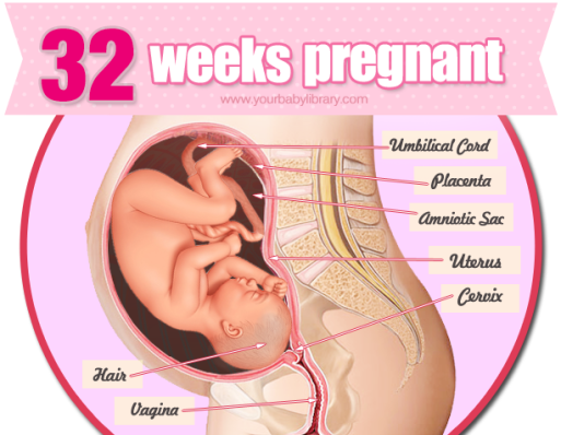 Khi mang thai nhi tuần thứ 32 bạn cần lưu ý điều gì