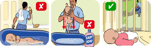 cách tắm và chăm sóc trẻ sơ sinh an toàn mùa đông 5