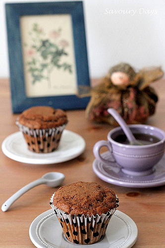 cách làm bánh muffin chocolate 2